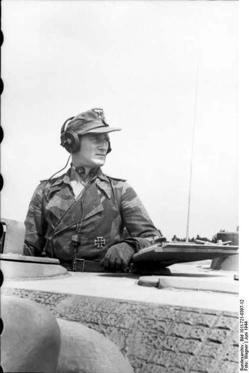 Jagdpanther tank destroyer crewman