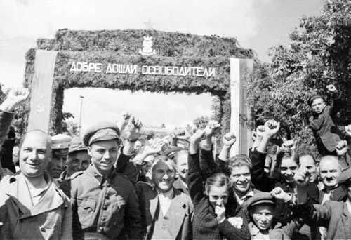 Bulgaria welcomes the Red Army