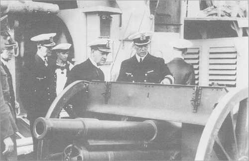 The cannon from Westerplatte.