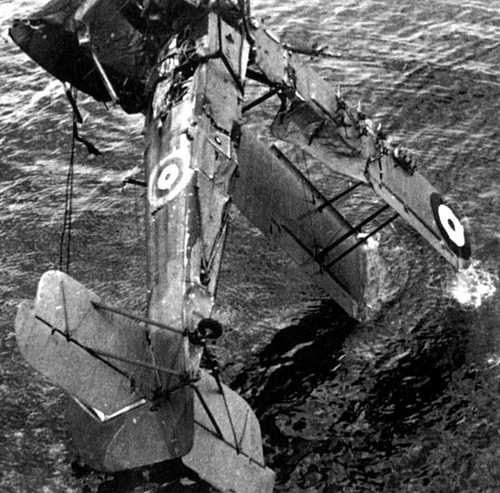 Shot down during the “Night of Taranto”