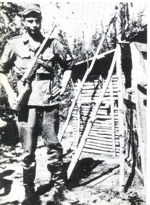 Young soldier