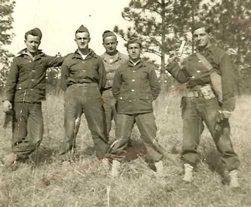 My Dad W/ fellow soldiers