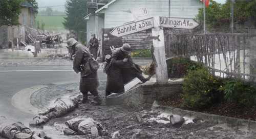 Now and Then village of Honsfeld