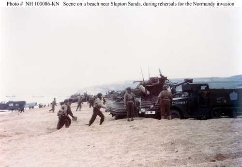 Rehersals for the Normandy invasion, 1944