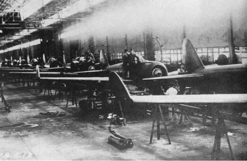 Japanese Aircraft Factory during WW2 (1941)