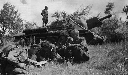 Self-propelled installation of SU-122