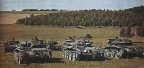 A13 Mk III Covenanter tanks