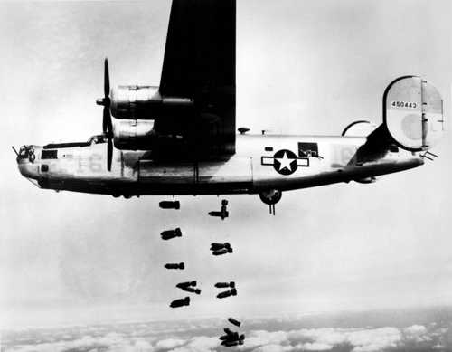 B-24 bombing