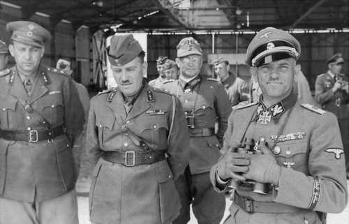 Gen. Tsolakoglou with Sepp Dietrich