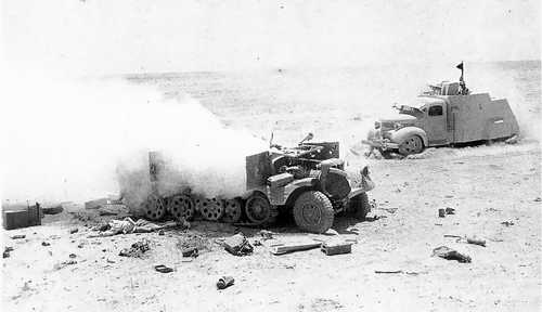 Unusual allied truck