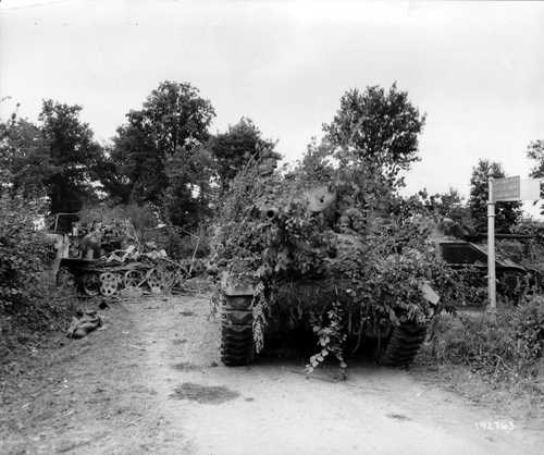 Hidden American Tank