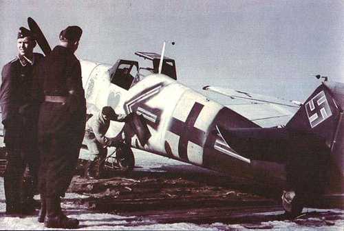 Bf 109 of II./JG54