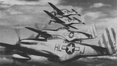 P-51's of the 308th FS