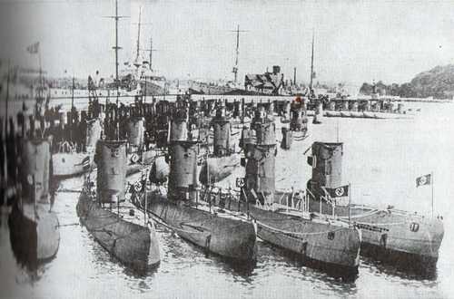 German U-Boats at Kiel