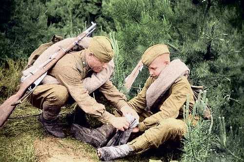 Soviet soldiers
