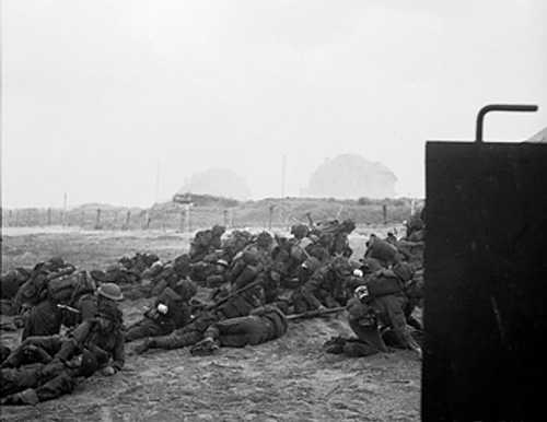 British Infantry, Sword Beach, Normandy, 1944