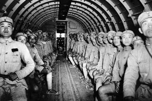 Chinese troops in C-47
