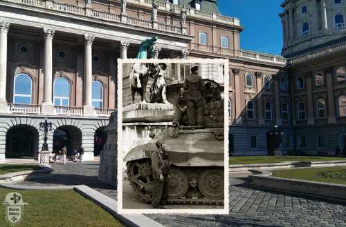 King Tiger in Budapest 1