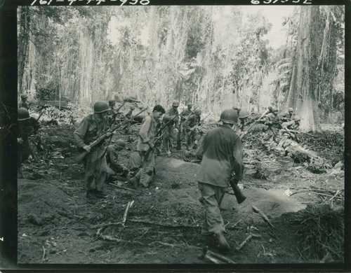 129th Infantry Regiment mop up