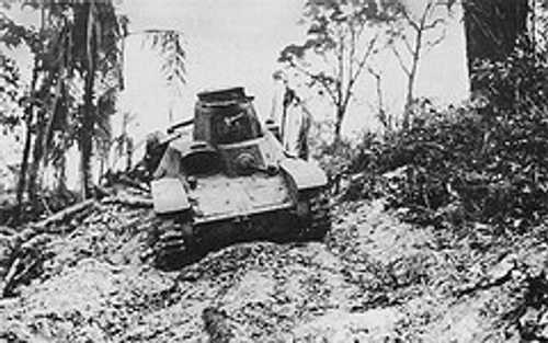 Japanese Type 95 Light Armor car with 37 mm gun