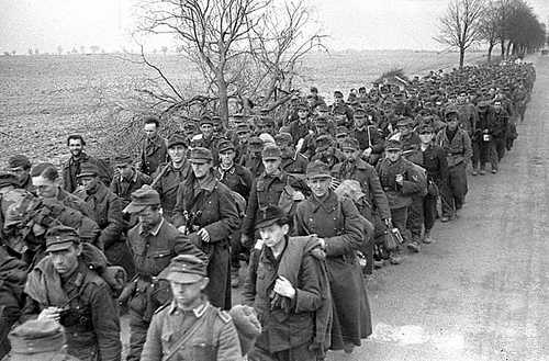 Column of POWs