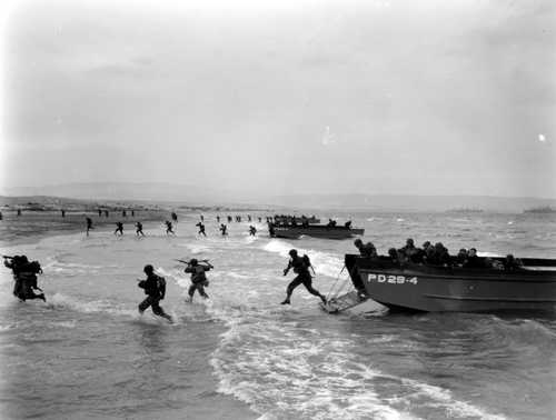Unloading of Troops on Utah Beach