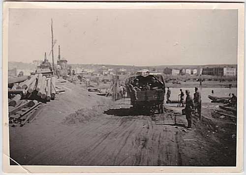 Germans in transport truck
