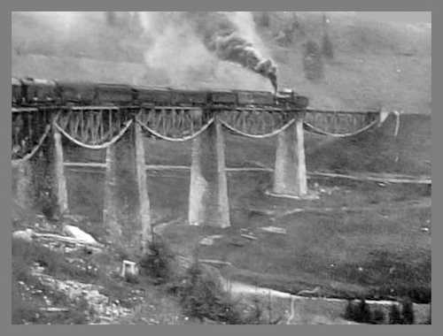 Troop Train Headed East, Hungary, 1941  