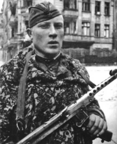 Sergeant F. Anikin IN CAMO, Berlin, May 1945 