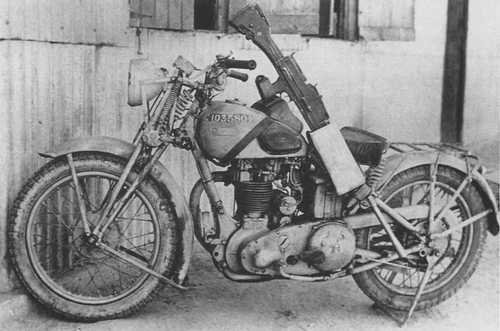 Bren/motorcycle combination 