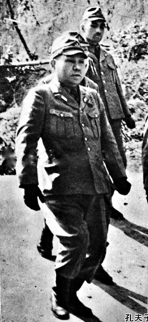 Admiral Minoru Ōta in Okinawa 1945.