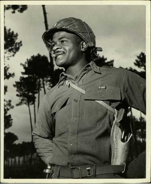 African-American artillery officer