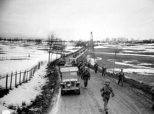 During the Battle of the Bulge