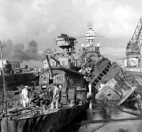 Wreckage of Pearl
