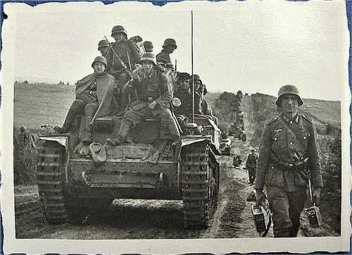 Panzer tanks in Russia