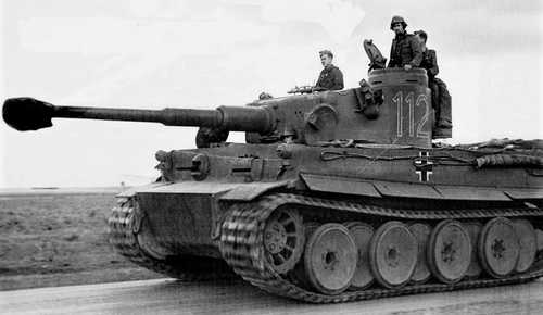 Tiger tank No. 112