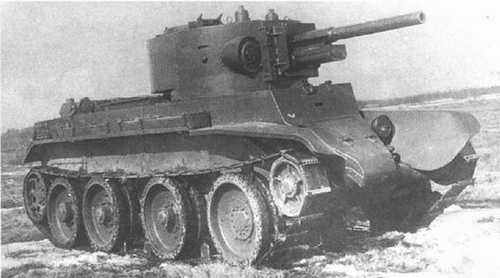 БТ-7 с пушкой Ф-32
