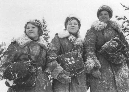 3 Russian nurses