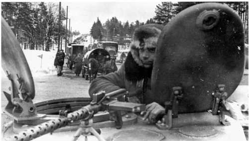German Soldier with strange equipment