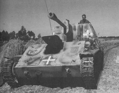 SU-76 of Wiking Division