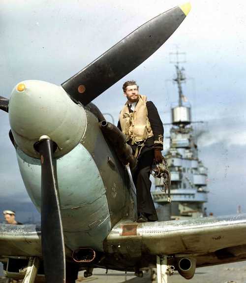 Seafire pilot