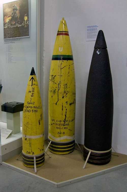 Ammunition for battleship Bismarck