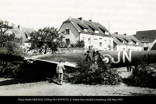 Fairey Battle down