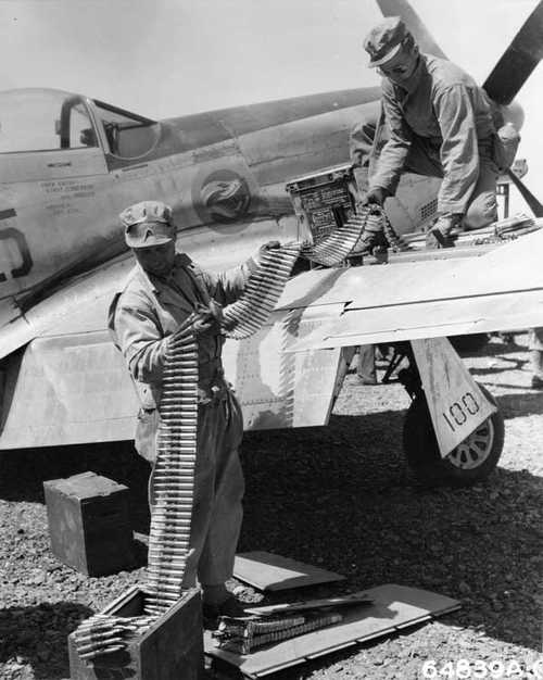 P-51 on Iwo Jima