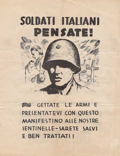 Italian Soldiers Think!