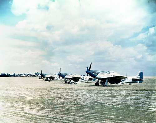 P-51D Mustangs of the 352nd FG
