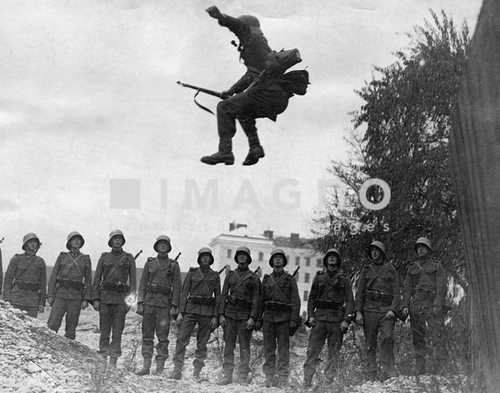 Austrian army exercise