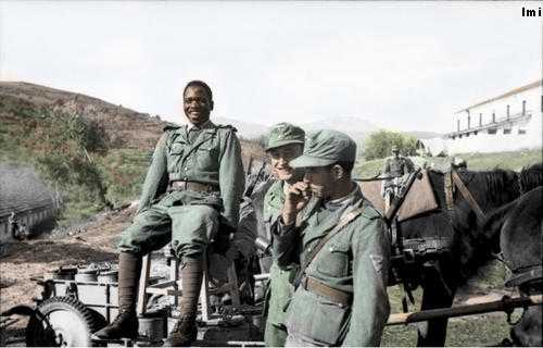 African Wehrmacht Soldier