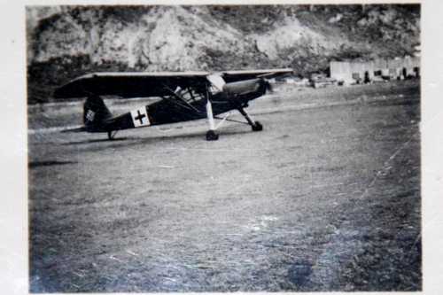 German Storch aircraft. 