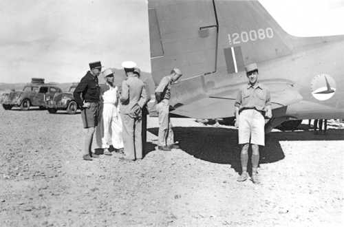 On a Moroccan airfield 